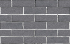 Клинкер фасадный серебристый Эльфюс гладкий